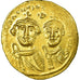 Coin, Heraclius, Solidus, Constantinople, AU(50-53), Gold, Sear:745
