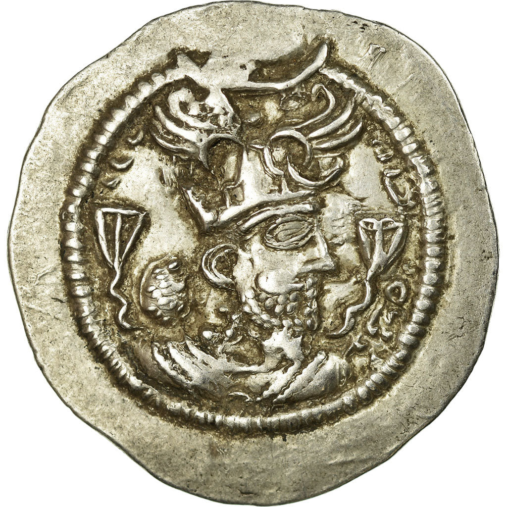 Monnaie, Sassanid (II century BC - VII century BC), Peroz I (457-484), Peroz I