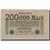 Banconote, Germania, 200,000 Mark, 1923, KM:100, 1923-08-09, MB+