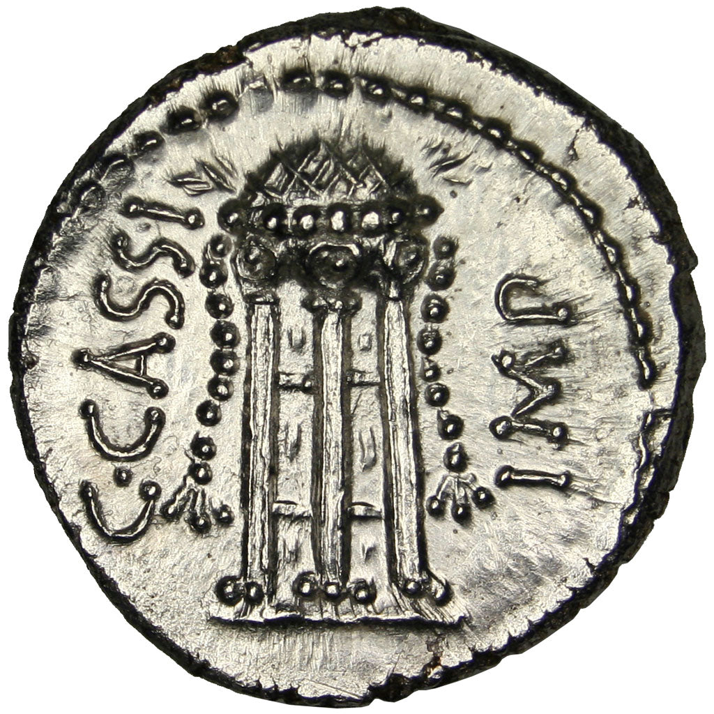 Cassius, Denier, Rare, NGC MS 4/5