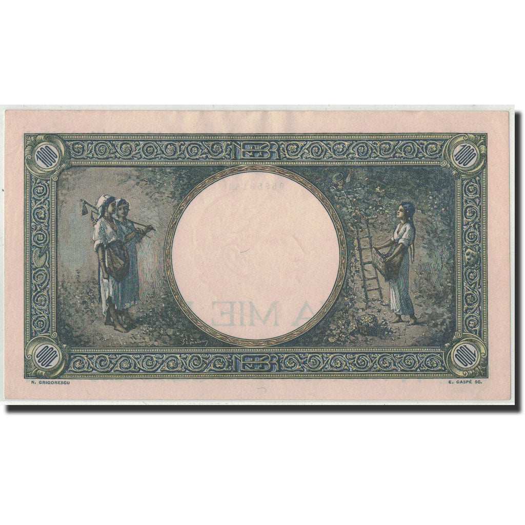 Banconote, Romania, 1000 Lei, 1944, KM:52a, 1944-10-10, SPL