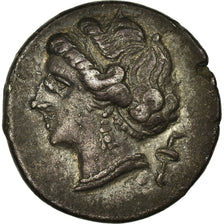 Coin, Campania, Neapolis, Nymph, Didrachm, Neapolis, AU(50-53), Silver