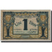 Pirot:91-5, 1 Franc, 1917, France, AU(55-58), Nice