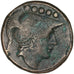 Coin, Apulia, Luceria, Athena, Quincunx, EF(40-45), Bronze