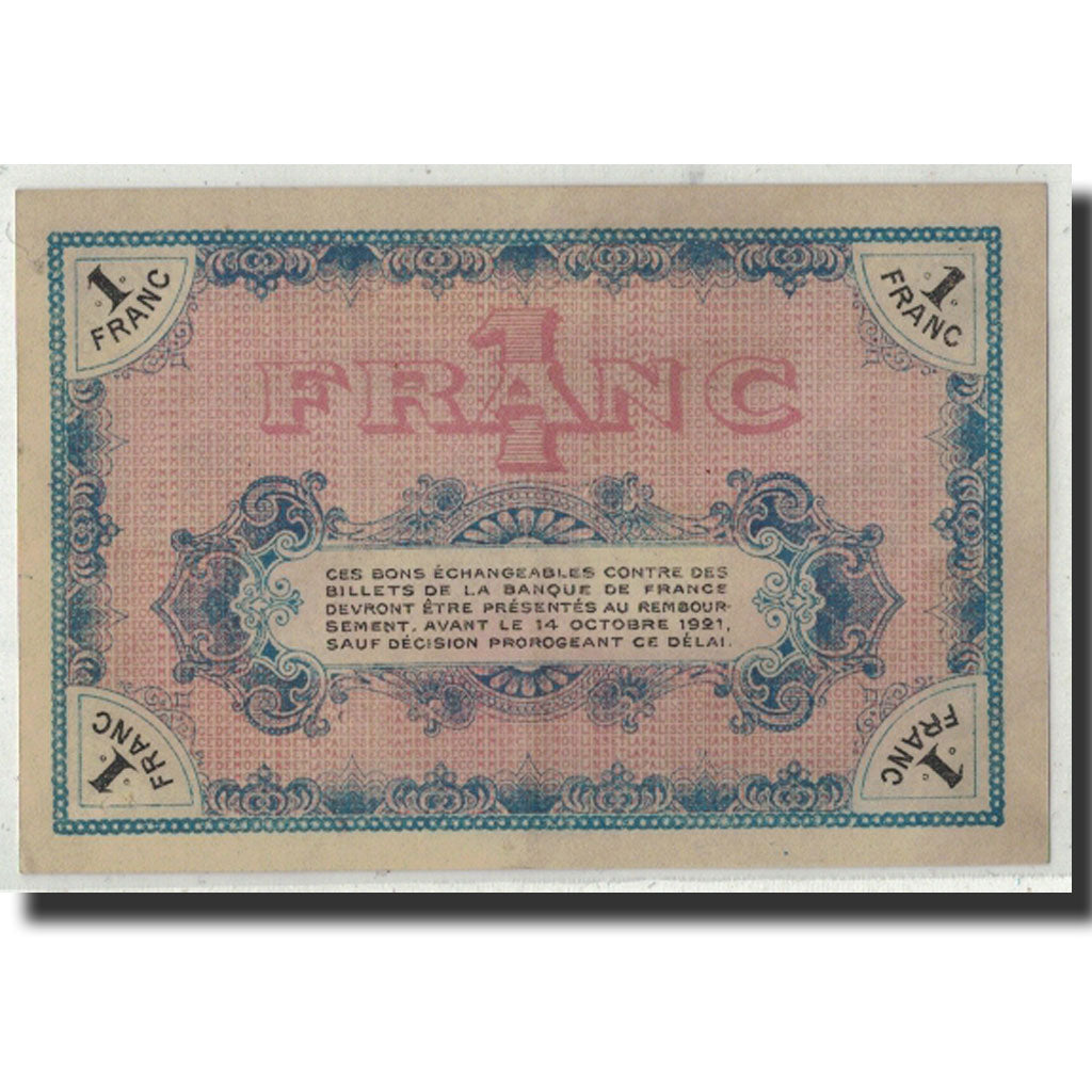 Francja, Moulins et Lapalisse, 1 Franc, 1916, UNC(60-62), Pirot:86-9
