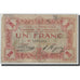 France, Abbeville, 1 Franc, Undated, B+, Pirot:1-3