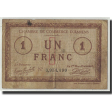 Pirot:7-36, 1 Franc, 1915, France, F(12-15), Amiens