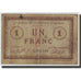 Pirot:7-36, 1 Franc, 1915, France, F(12-15), Amiens