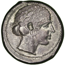 Moneda, Sicily, Apollo, Leontini, Tetradrachm, MBC+, Plata, HGC:2-667