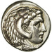 Münze, Kingdom of Macedonia, Alexander III The Great (336-323 BC), Heracles