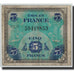 Frankrijk, 5 Francs, 1944 Flag/France, 1944, B+, Fayette:VF17.1, KM:115a