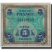 France, 5 Francs, 1944 Flag/France, 1944, B+, Fayette:VF17.1, KM:115a