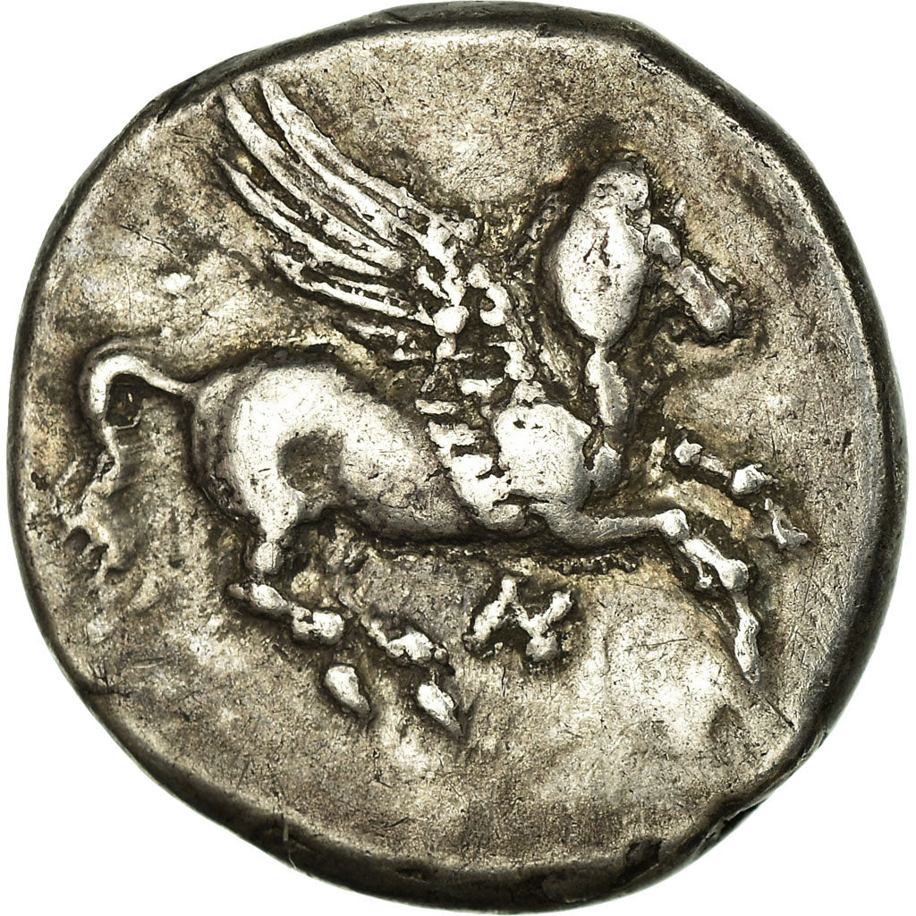 Coin, Acarnania, Anactorium, Athena, Stater, Anaktorion, AU(50-53), Silver