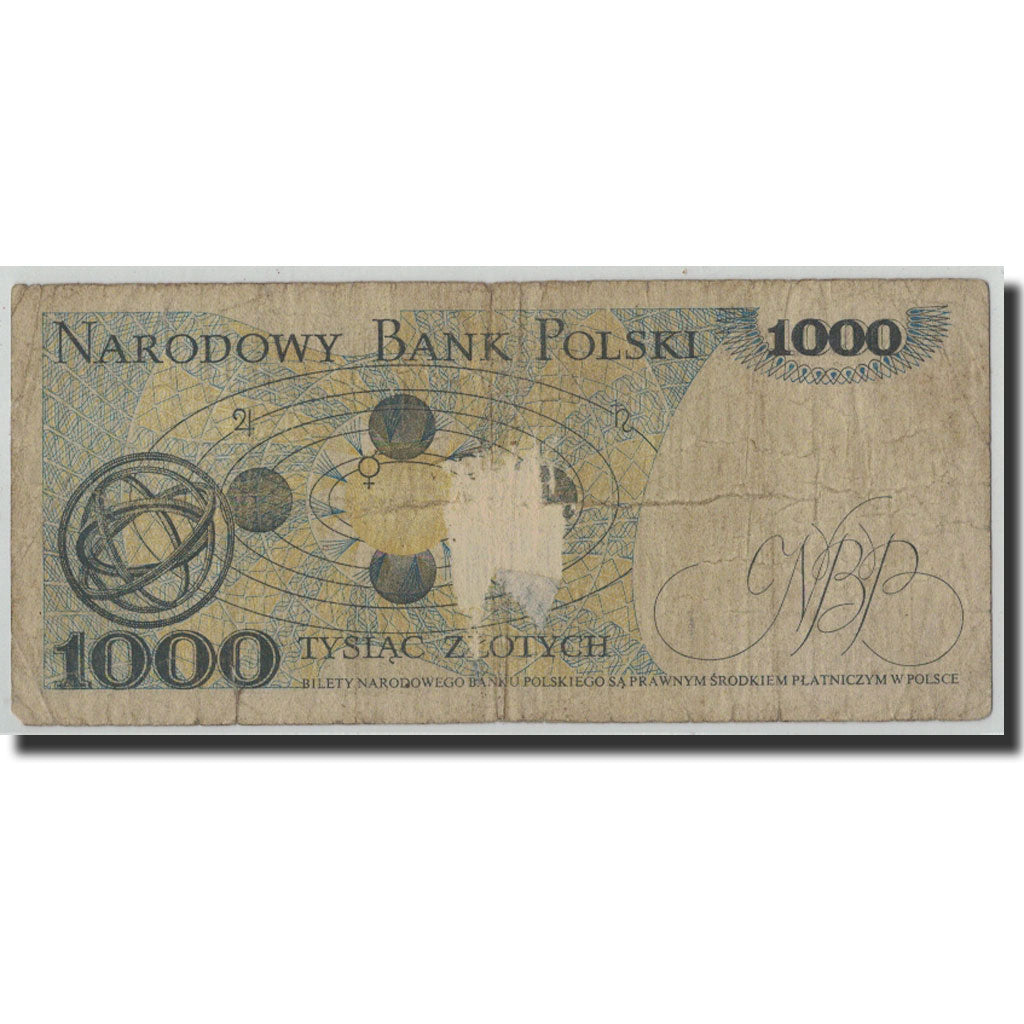 Banknote, Poland, 1000 Zlotych, 1975, 1975-07-02, KM:146a, VG(8-10)