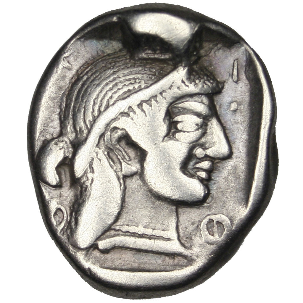 Monnaie, Phocide, Phokian League, Artemis, Triobole, TTB, Argent