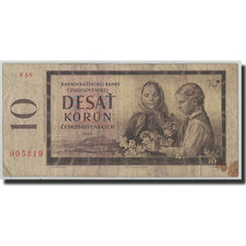 Banknote, Czechoslovakia, 10 Korun, 1960, KM:88b, VG(8-10)