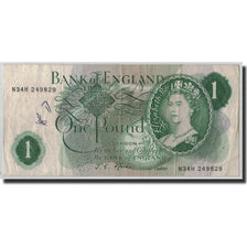 Banknote, Great Britain, 1 Pound, Undated (1966-70), KM:374e, F(12-15)