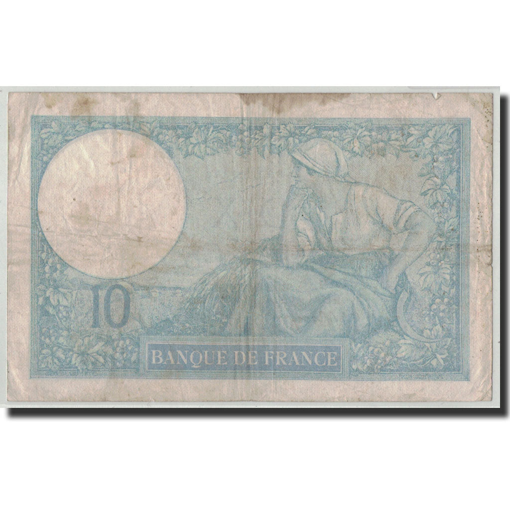 Francia, 10 Francs, 10 F 1916-1942 ''Minerve'', 1939, 1939-09-28, RC+