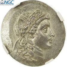 Coin, Aeolis, Myrina, Apollo, Tetradrachm, Myrina, graded, NGC, MS, 2048209-019