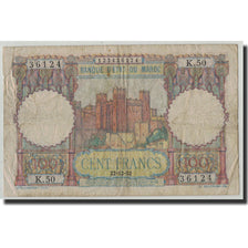 Banknote, Morocco, 100 Francs, 1952, 1952-12-22, KM:45, VG(8-10)