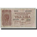 Banknote, Italy, 1 Lira, 1944, 1944-11-23, KM:29b, VG(8-10)