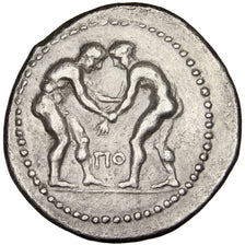 Coin, Pamphylia, Aspendos, Stater, Aspendos, AU(50-53), Silver