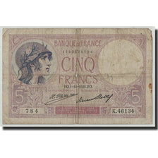 Francia, 5 Francs, 5 F 1917-1940 ''Violet'', 1931, 1931-10-01, RC, Fayette:3.15