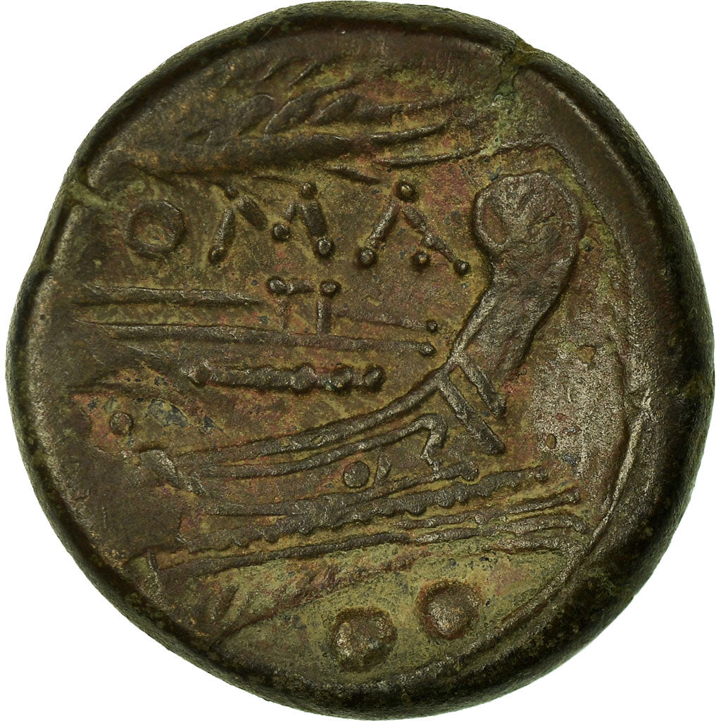 Coin, Anonymous, Sextans, Roma, AU(50-53), Copper, Crawford:72/10