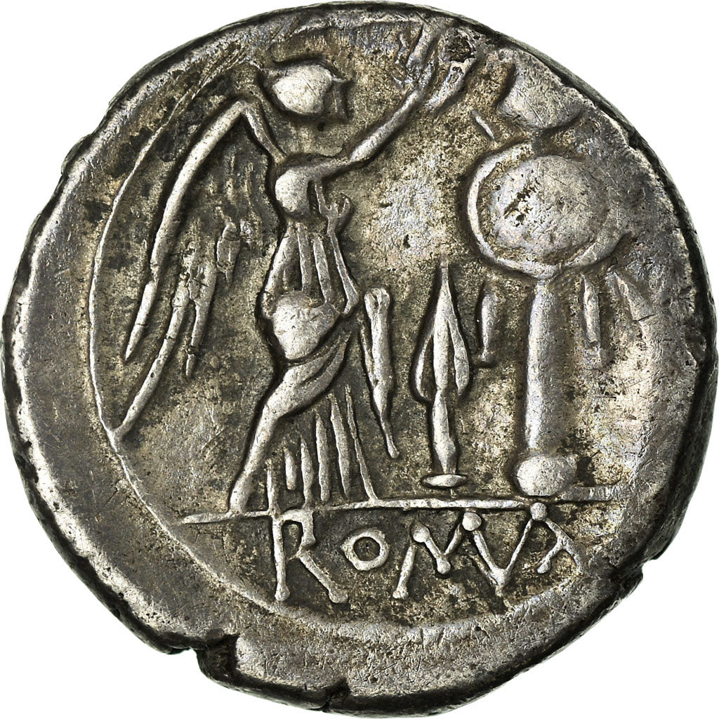 Monnaie, Anonyme, Victoriat, Roma, TTB+, Argent