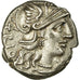 Moeda, Lucretia, Denarius, Roma, AU(55-58), Prata