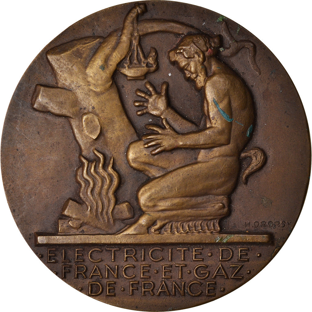 Frankrijk, Medaille, Électricité de France et gaz de France, Dropsy, PR