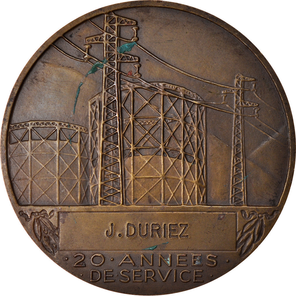 Frankrijk, Medaille, Électricité de France et gaz de France, Dropsy, PR