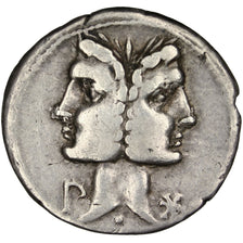 Fonteia, Denarius, Roma, EF(40-45), Silver, 3.79