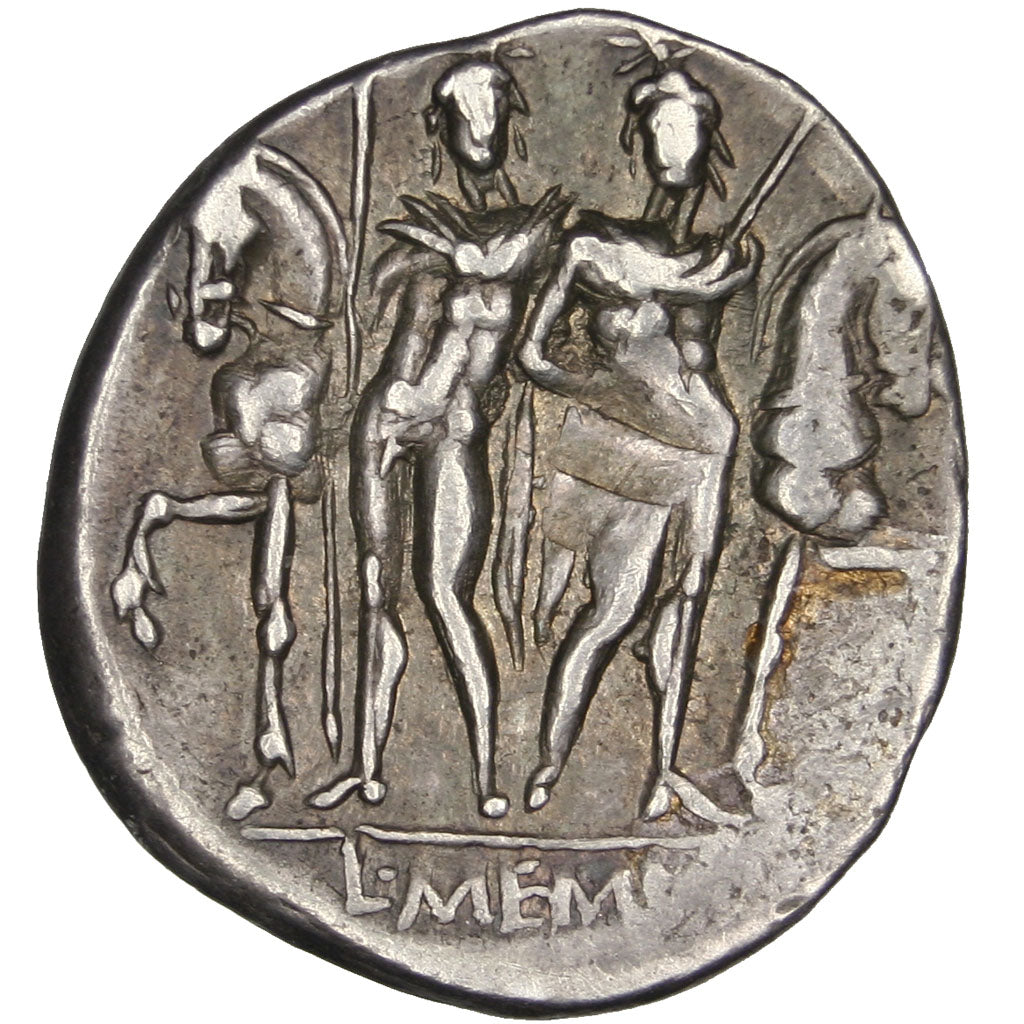 Memmia, Denarius, Roma, AU(50-53), Silver, 3.84