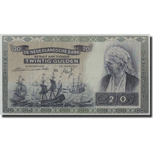 Billete, 20 Gulden, 1941, Países Bajos, KM:54, 1941-03-19, BC+