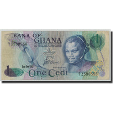 Biljet, Ghana, 1 Cedi, 1973, 1973-01-02, KM:13a, B+