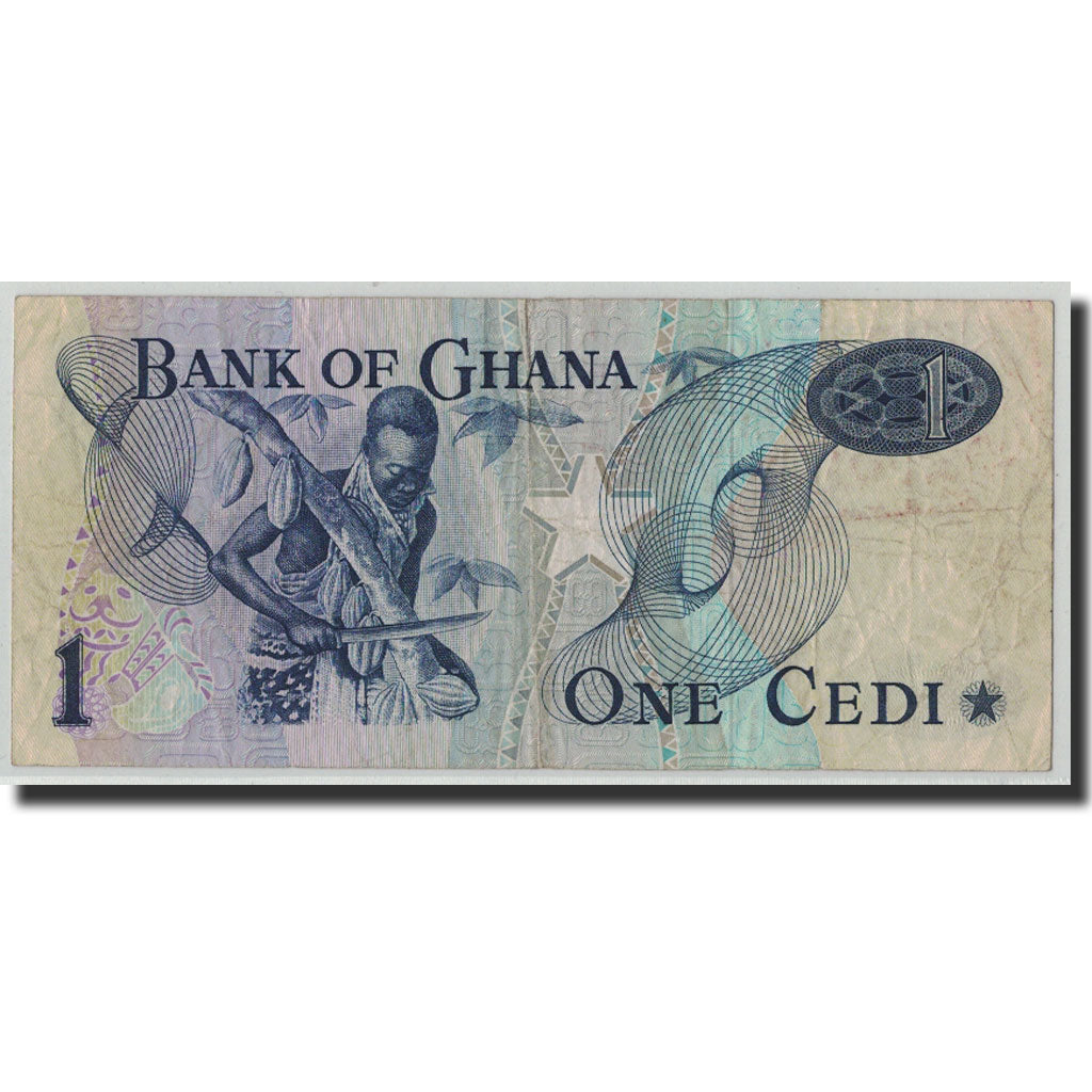 Banknote, Ghana, 1 Cedi, 1973, 1973-01-02, KM:13a, F(12-15)