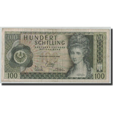Banknote, Austria, 100 Schilling, Undated (1970), 1969-01-02, KM:145a, F(12-15)