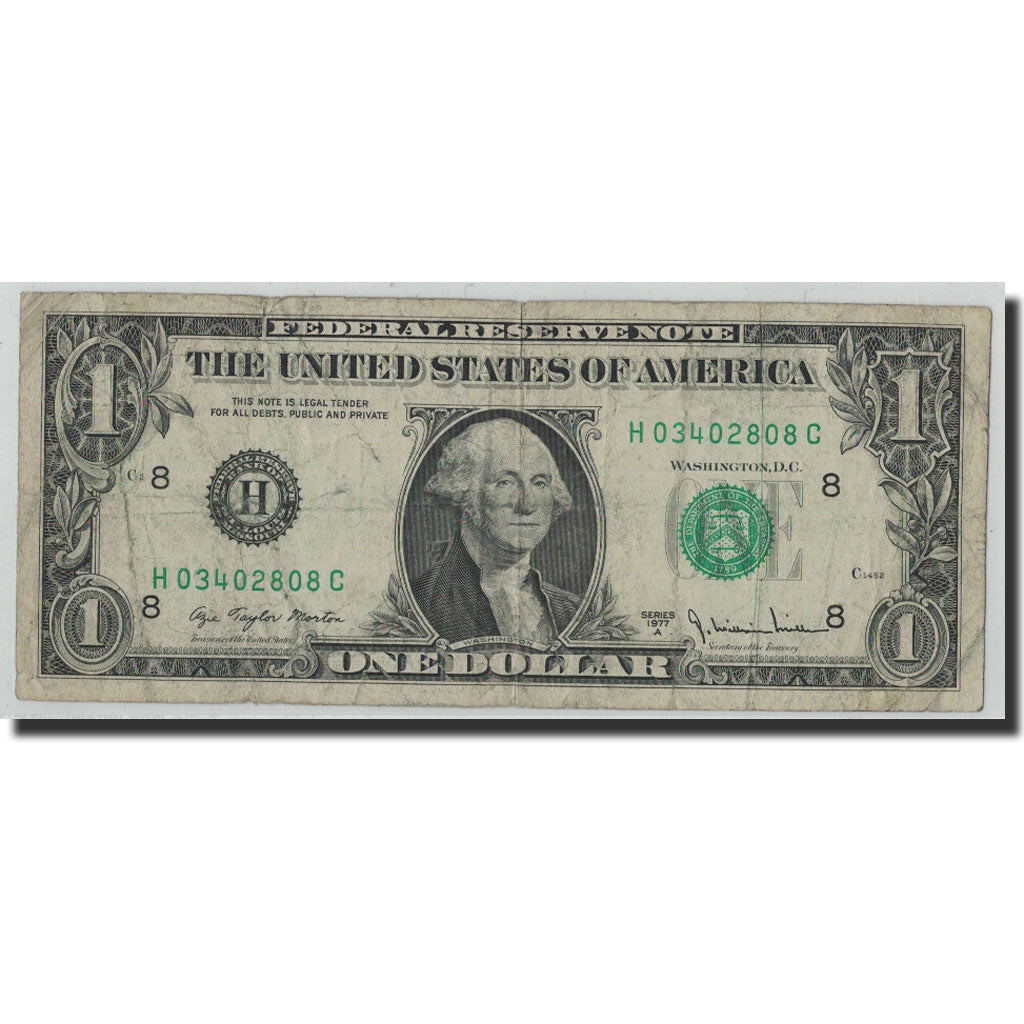 Banknote, United States, One Dollar, 1977A, KM:1604, F(12-15)