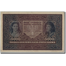Banknot, Polska, 5000 Marek, 1920, 1920-02-07, KM:31, AU(50-53)