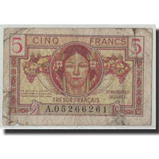 Frankreich, 5 Francs, 1947 French Treasury, 1947, SGE, Fayette:VF29.1, KM:M6a