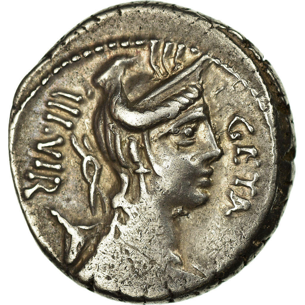 Moneta, Hosidia, Denarius, Roma, BB+, Argento