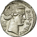 Munten, Scribonia, Denarius, Roma, ZF+, Zilver