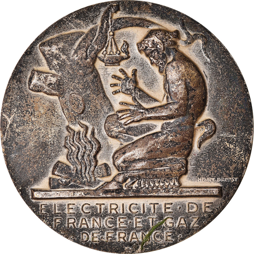 Francia, medalla, Électricité de France et gaz de France, Dropsy, BC+, Bronce