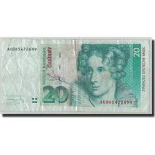 Banknote, GERMANY - FEDERAL REPUBLIC, 20 Deutsche Mark, 1991, 1991-08-01