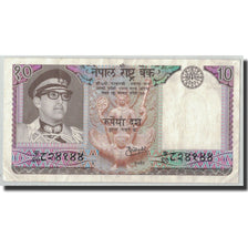Banknote, Nepal, 10 Rupees, Undated (1974), KM:24a, EF(40-45)