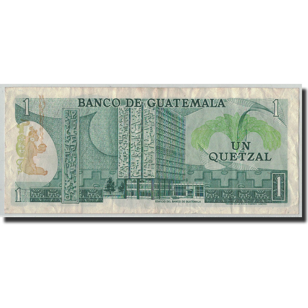 Banknote, Guatemala, 1 Quetzal, 1978, 1978-01-04, KM:59c, VF(20-25)