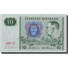 Banknote, Sweden, 10 Kronor, 1985, KM:52d, AU(50-53)
