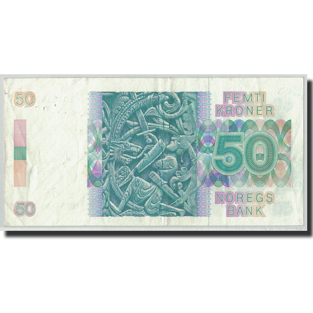 Banknote, Norway, 50 Kroner, 1985, KM:42b, VF(20-25)