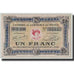 Pirot:124-14, 1 Franc, Undated, France, VF(20-25), Troyes